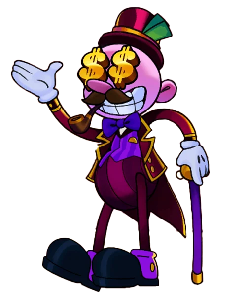 Danny Dollar Character image.
